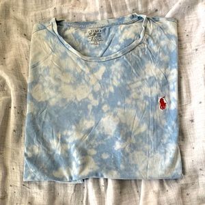 Tie-Dye mens polo